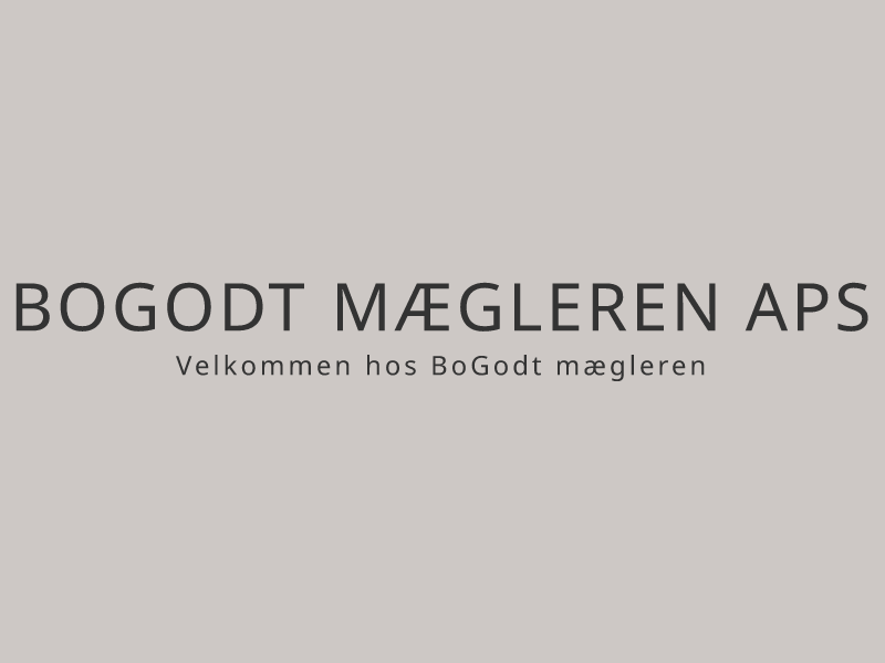BoGodt Mægleren ApS logo